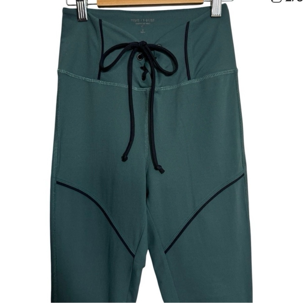 Year of Ours Football Leggings in Deep Green size Medium